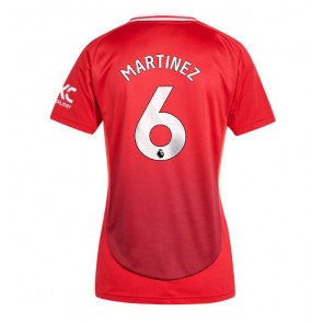 Manchester United Lisandro Martinez #6 Dámské Domácí Dres 2024-25 Krátký Rukáv